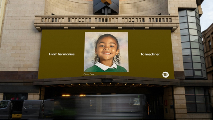 Spotify 的户外广告活动展示了洛拉1615 Spotify 的户外广告活动展示了洛拉1615